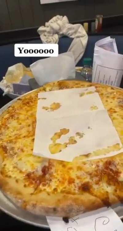 tissue almost disappeared 👀