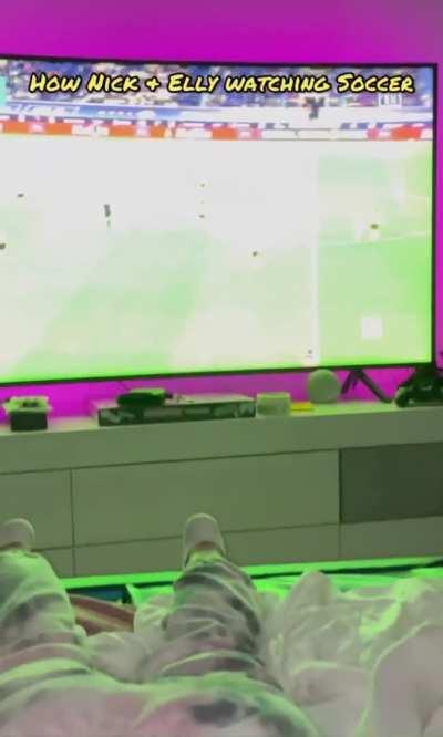 Wanna watch soccer 😈