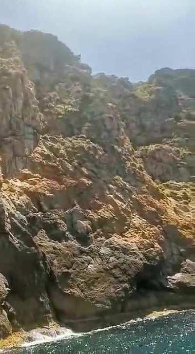 Not jumping far enough off a cliff