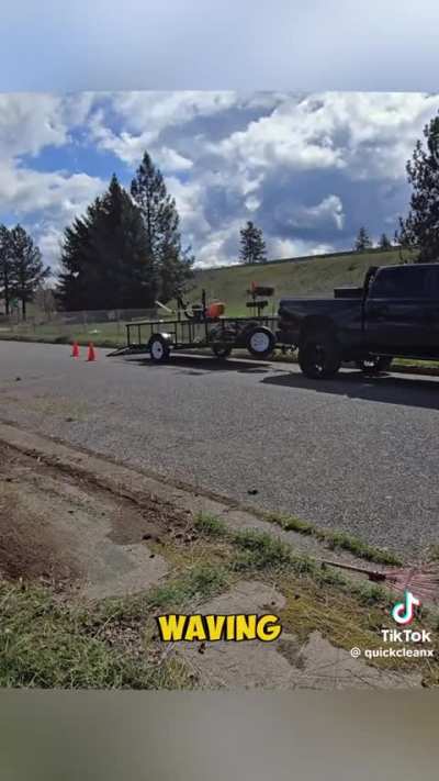 Guy tries helping an 80 year old woman clean up her property due to city ordinance violation and gets threatened and detained by the police