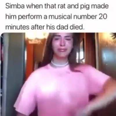 The Lion King was dark