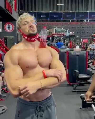 Bodybuilders being dudes