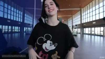 Flashing at the airport