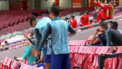 The bench's reaction to Coutinho's second goal sums up the entire match