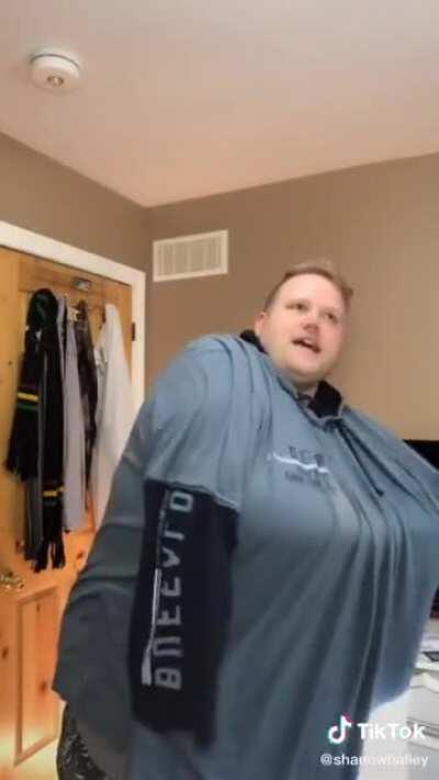 I love this dude so much, and I love how happy he is about this!