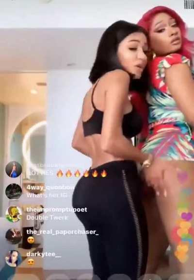 Megan Thee Stallion & Jai Nice got really horny during this IG live