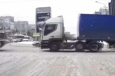 Just towing the truck!