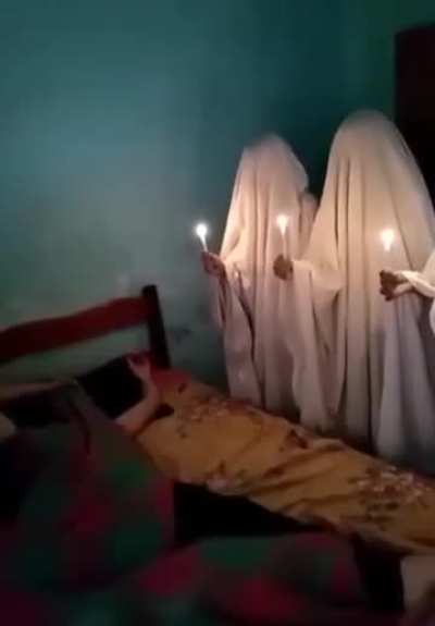 Satan wakes you up..