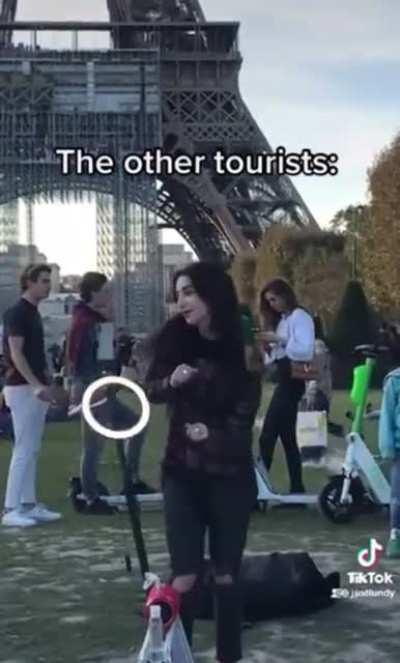 Tourists can be great