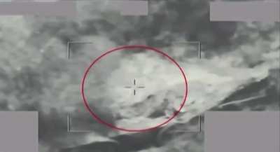 Saudi Air Force targets-destroys houthis Grad rocket launcher. yemen-sadaa