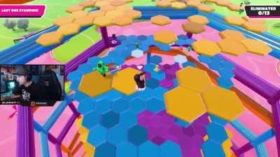 Summit gets bad luck in Fall Guys