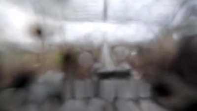 Russian tank didn't make it