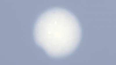 Solar eclipse made with pinhole camera