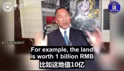 Guo Wengui predicting Evergrande downfall 4 years prior
