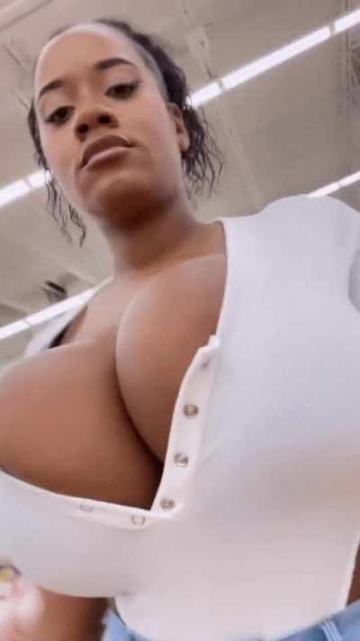 Yani going grocery shopping