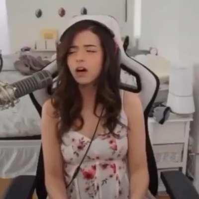 Poki enjoying herself