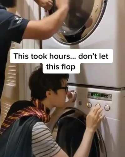 Washer & Dryer Concert Credit@kurtschneider #washer #dryer #music #harrypotter