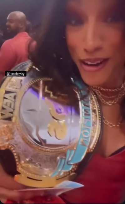 Bayley and Mercedes Moné