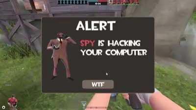 The spy is hacking your computer