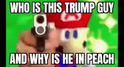 Mario prepares to commit an act of violence