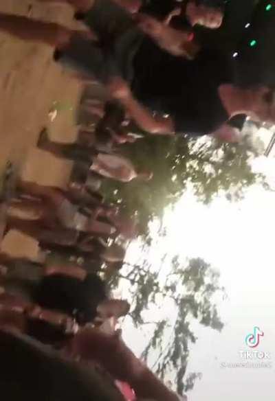 Definitely heard a crack somewhere