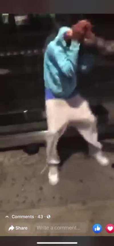 Guy didnt want to leave the store so rest is history