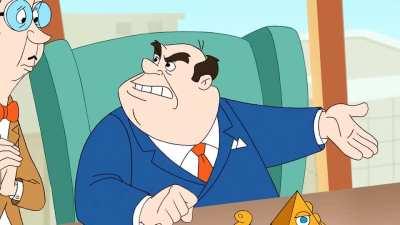 Tom and Jerry: Blatant devil worshipping in your face.