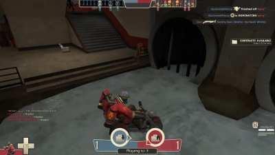 Now you can drift on tf2! (Go to double frost and keep pressed either A or D)