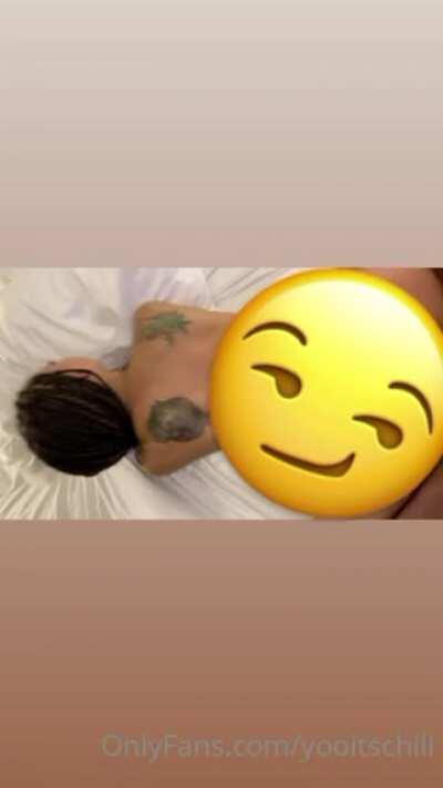 Yooitschill getting her back blown out pt2