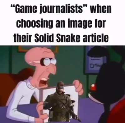 Sorry, that’s not the real Solid Snake