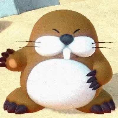 I want a game about Monty Mole.