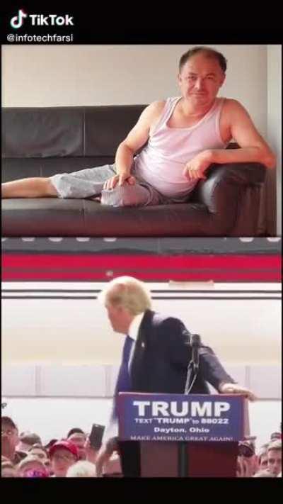 this guy hearing president speech