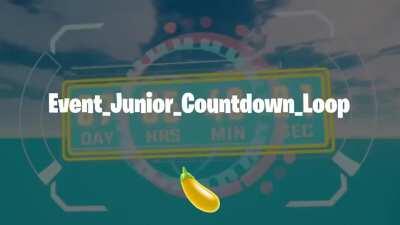 SPOILER This is what the countdown warning for the event will sound like! (Via @Mang0e_)