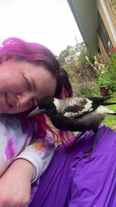 Trying to pinch my hair