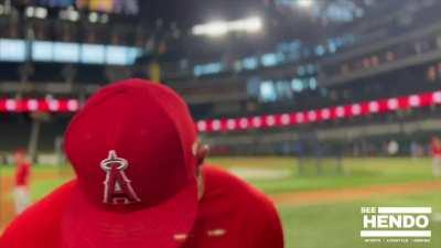 [Highlight] Mike Trout lists his Mount Rushmore of current MLB outfielders Himself Aaron Judge Mookie Betts Bryce Harper