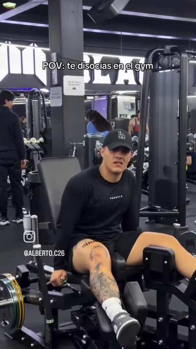 POV: Dissociation in the Gym