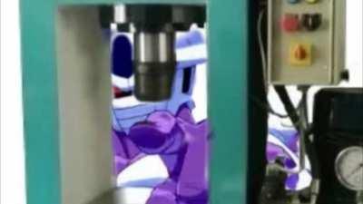 ASMR: Cooler underestimates the power of the hydraulic press