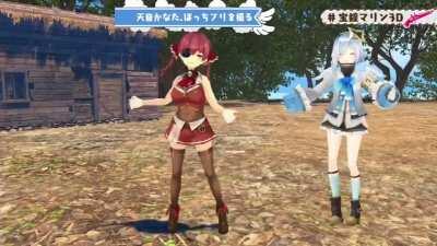 Canata really hit that marine pose