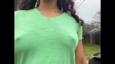 Trying to to beat the rain 😅