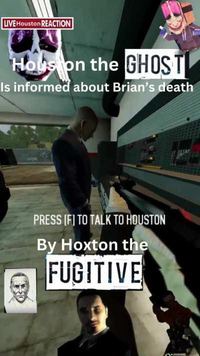 Houston's reaction to brian's death