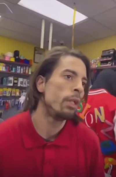 Elder god in corner store???