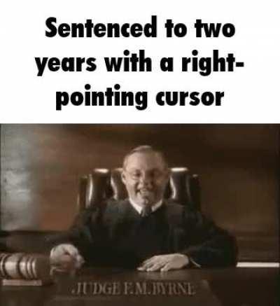 Really puts the curse in cursor, eh?