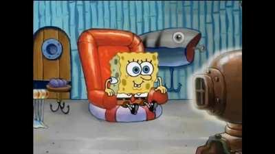 S-Spongebob-san??? 😳😳😳