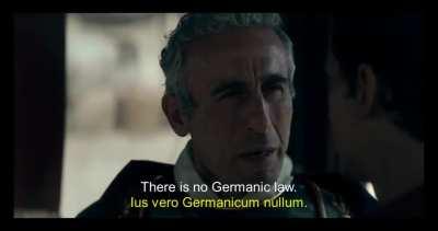 Theres no germanic law, theres only Roma