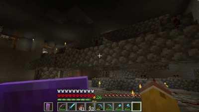 Built an adjustable enchanting table in hardcore