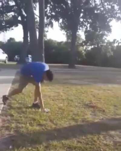 I guess he's not a hydro homie.