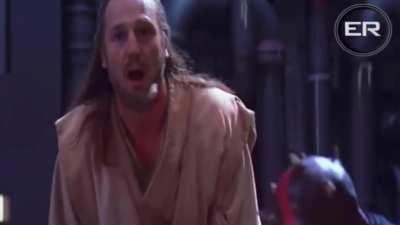 Star Wars Kid vs Qui-Gon and Obi-Wan