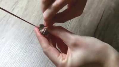 This is how I make copper tree armbands.