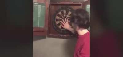 He didn't even flinch...