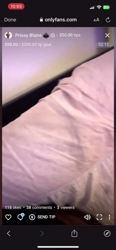 Prissy Blaire OF Live